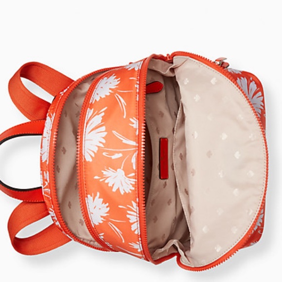 KATE SPADE KARISSA NYLON WILD BLOSSOM MD BACKPACK - Picture 11 of 16